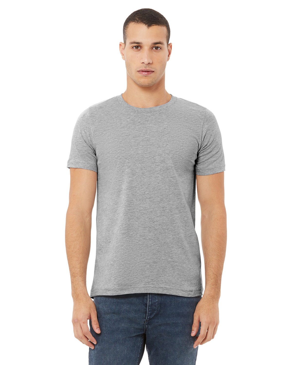 BELLA+CANVAS 3001CVC Heather CVC Tee